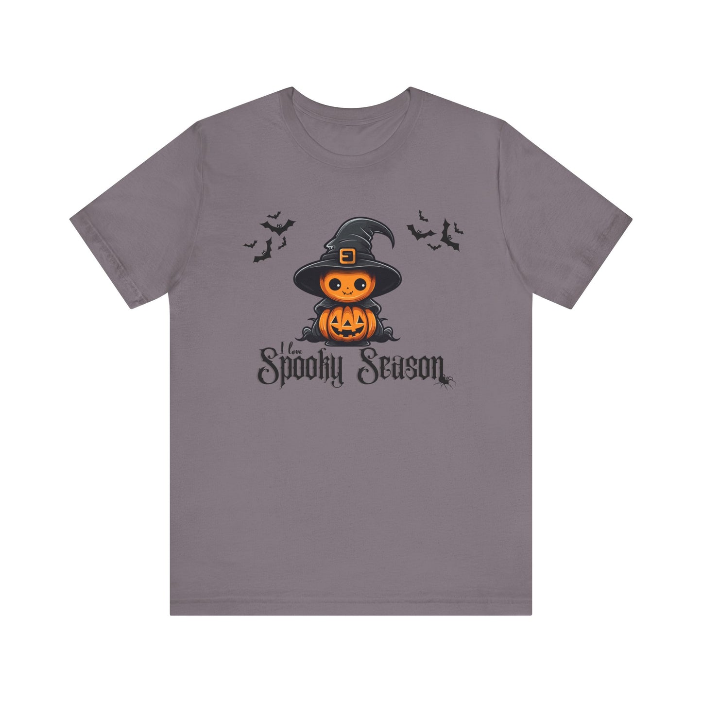 I love Spooky Season Tee, Unisex T-Shirt for Halloween, Fall Festival Shirt, Ghosts & Ghouls Merchandise, Pumpkin Apparel