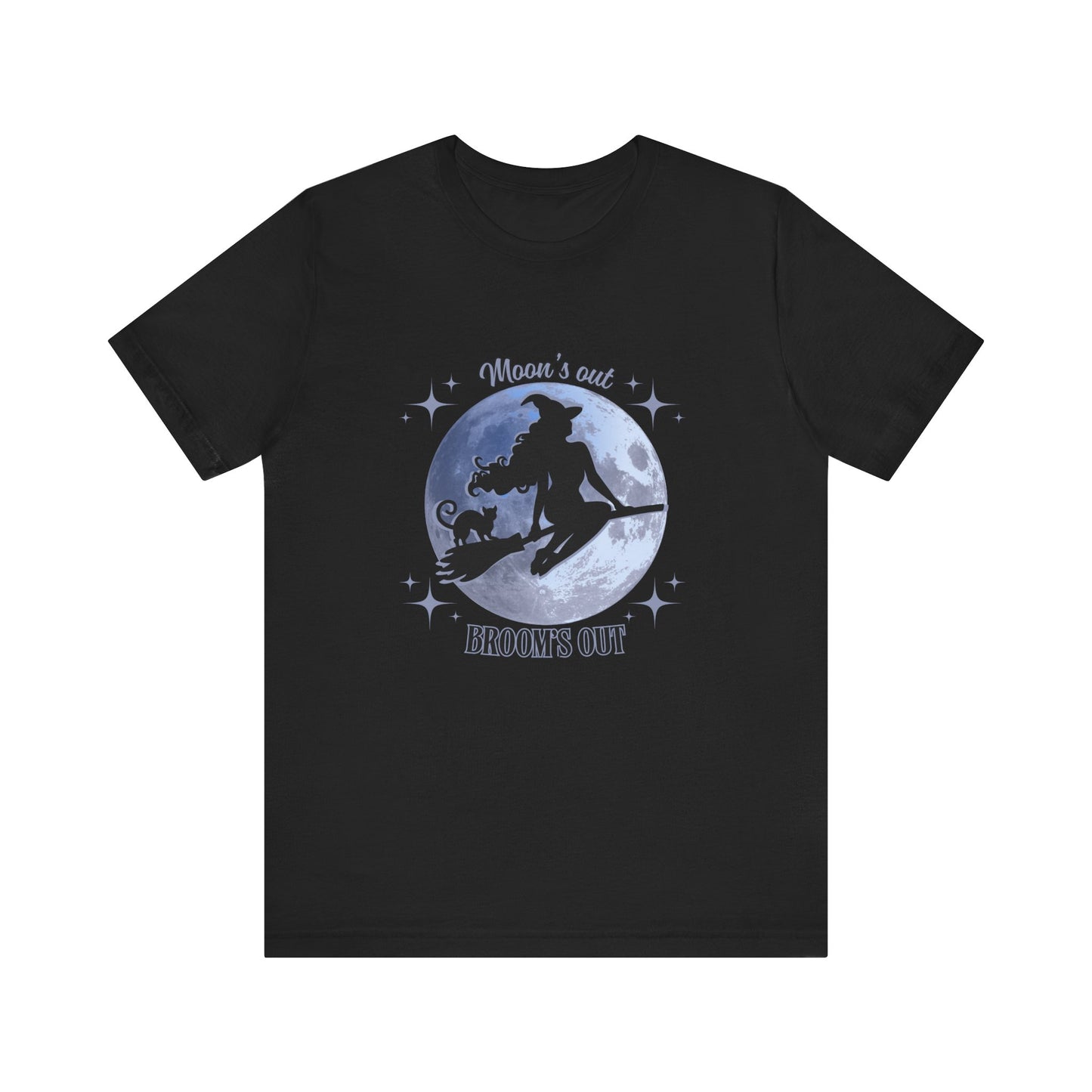 Moon's Out Broom's Out, Suns Out Guns Out, Witch Shirt, Unisex Halloween Tee