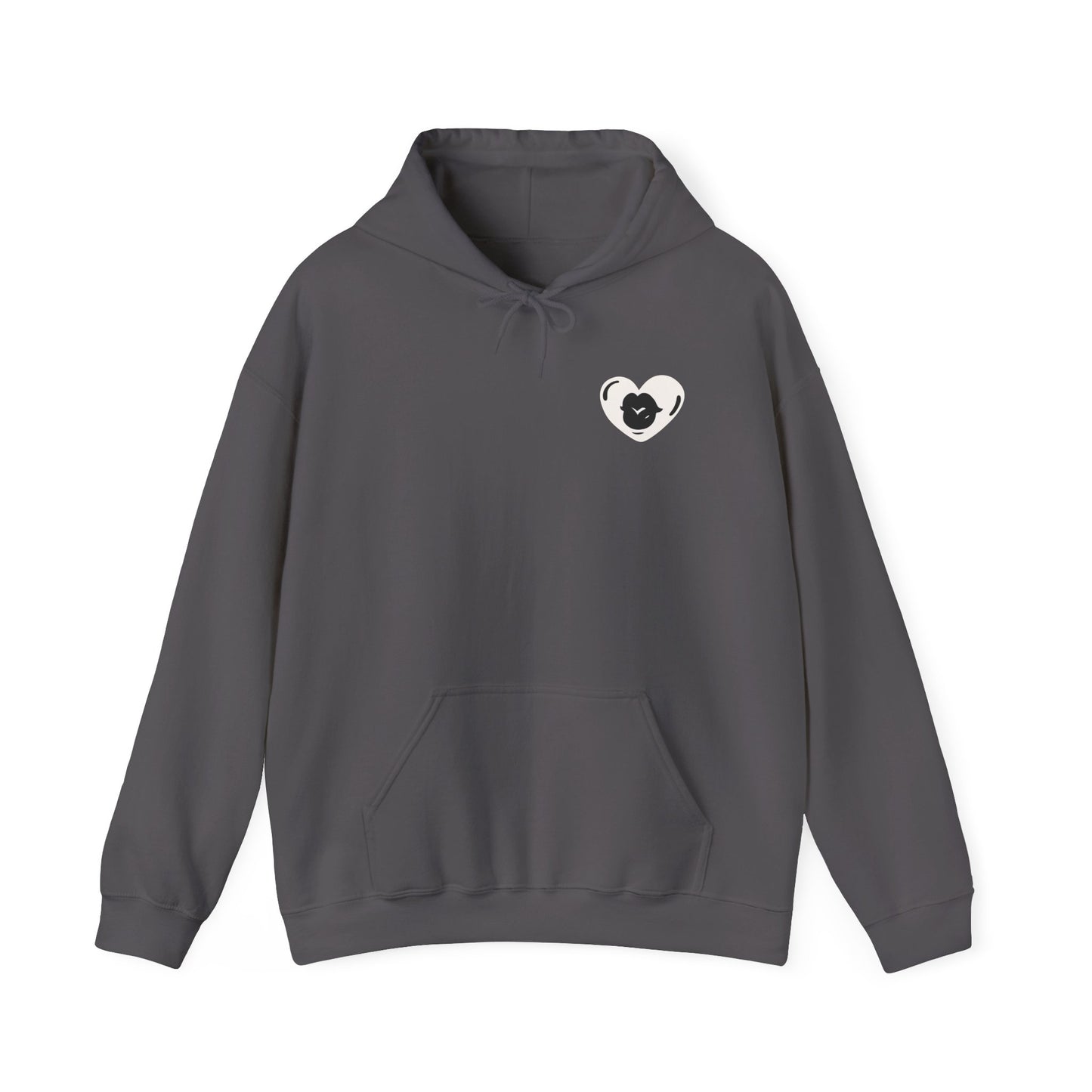 Have the Day you Deserve, Vintage Pin-Up Hoodie — Retro Woman Blowing Kiss Graphic Pullover