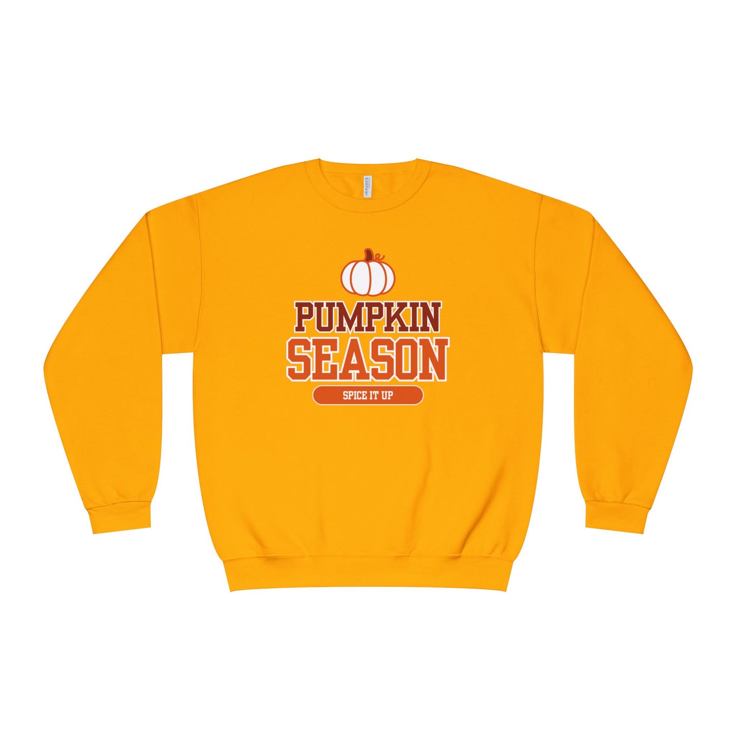 Pumpkin Season Crew Neck, Fall Sweatshirt, Halloween Apparel, Cozy Sweatshirt, Autumn Fashion, Seasonal Gift Idea