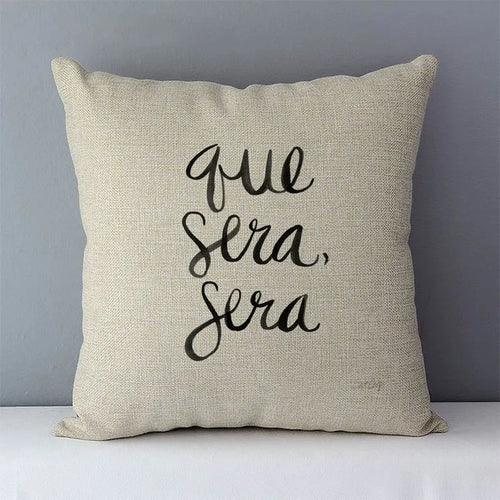 Nordic simply style words letters printed cozy couch cushion cover