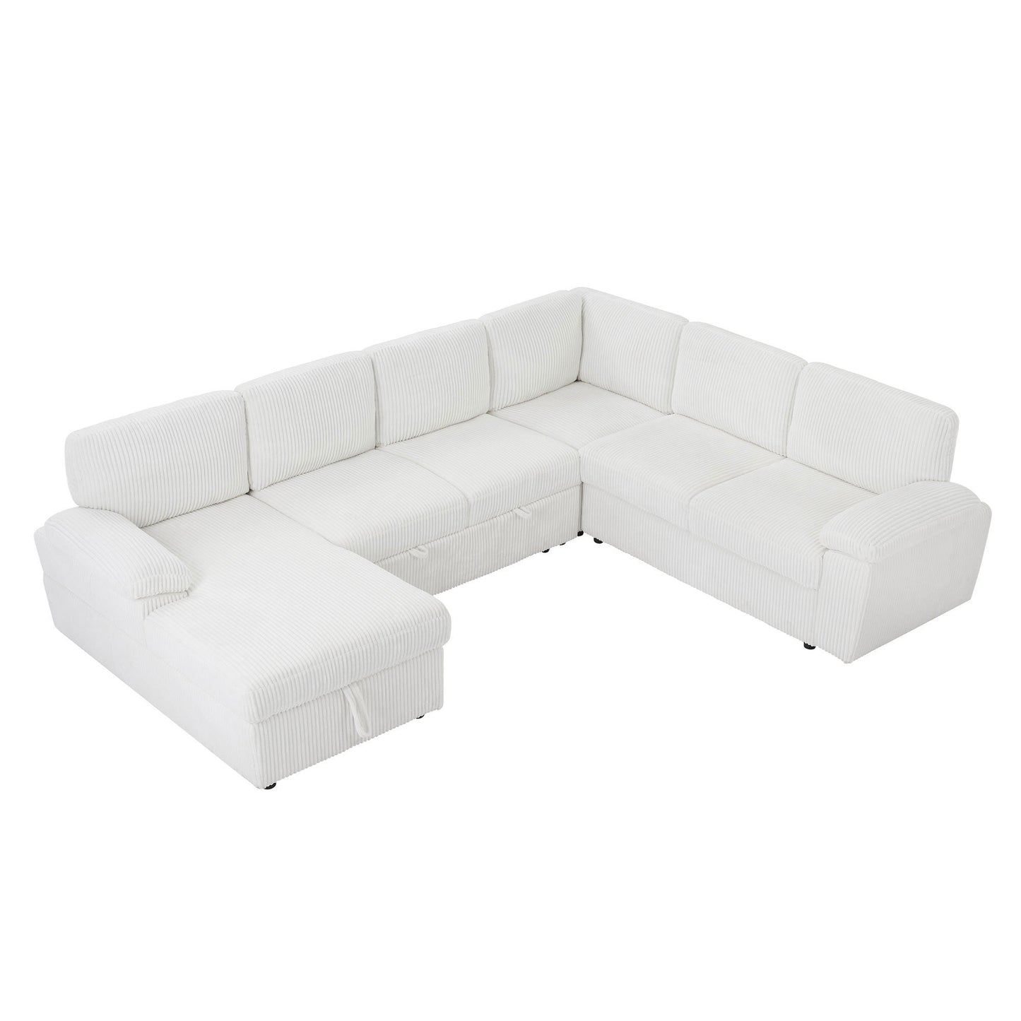Oversized Modular Storage Sectional Sofa Couch for Home Apartment