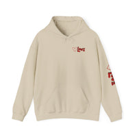 Snacks Are My Love Language Hoodie — Cute Valentine’s Graphic Pullover