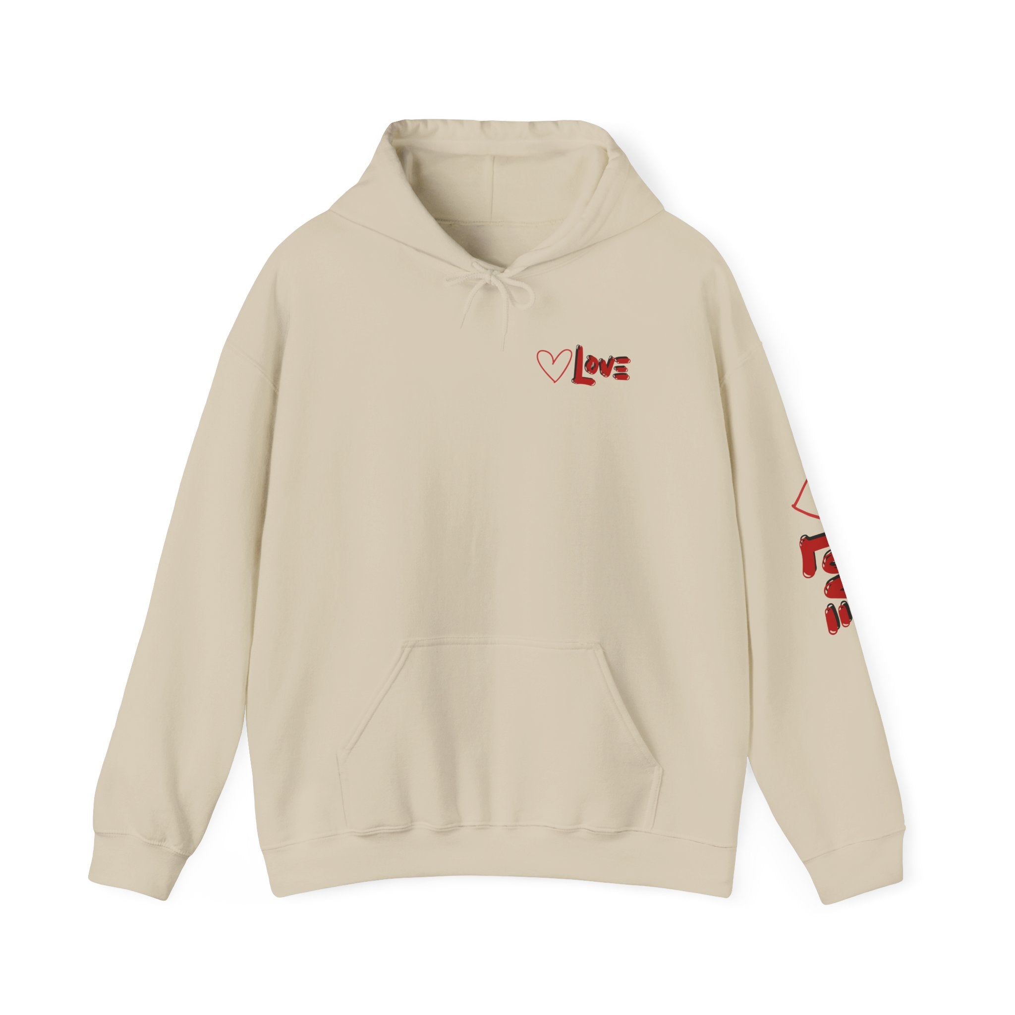 Snacks Are My Love Language Hoodie — Cute Valentine’s Graphic Pullover