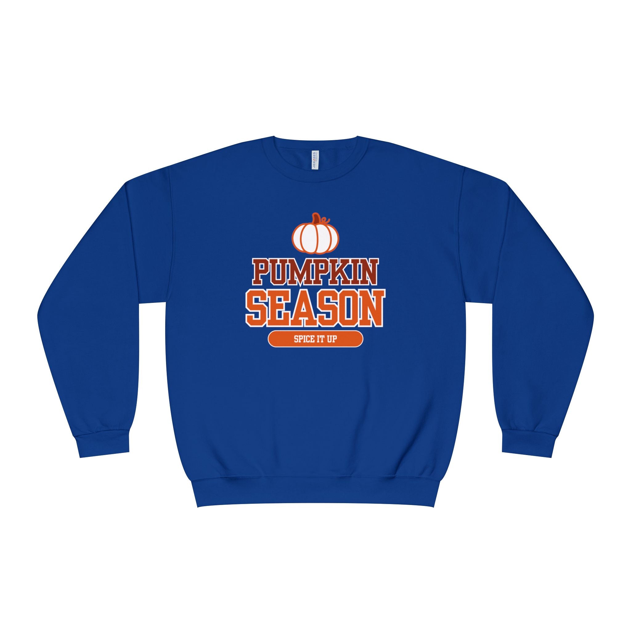 Pumpkin Season Crew Neck, Fall Sweatshirt, Halloween Apparel, Cozy Sweatshirt, Autumn Fashion, Seasonal Gift Idea