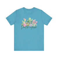 Cactus-Inspired Funny Tee - "Don't Be a Prick!" - Perfect Gift for Plant Lovers, Teens, Birthday, Summer Casual Wear, Gardening Fashion