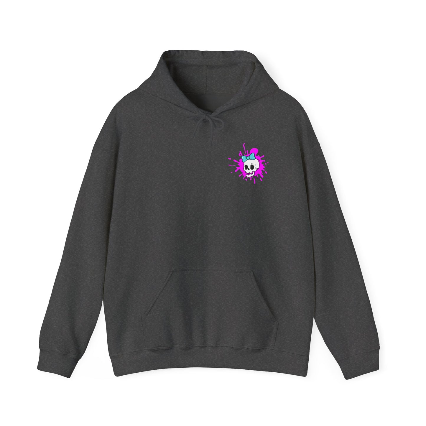 "Some Things Are Better Left Alone" Graphic Pullover - Skull Hoodie