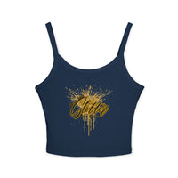 Sparkling Glitter Women's Tank Top, Summer Vibes, Casual Wear, Party Outfit, Gift Idea, Festival Fashion