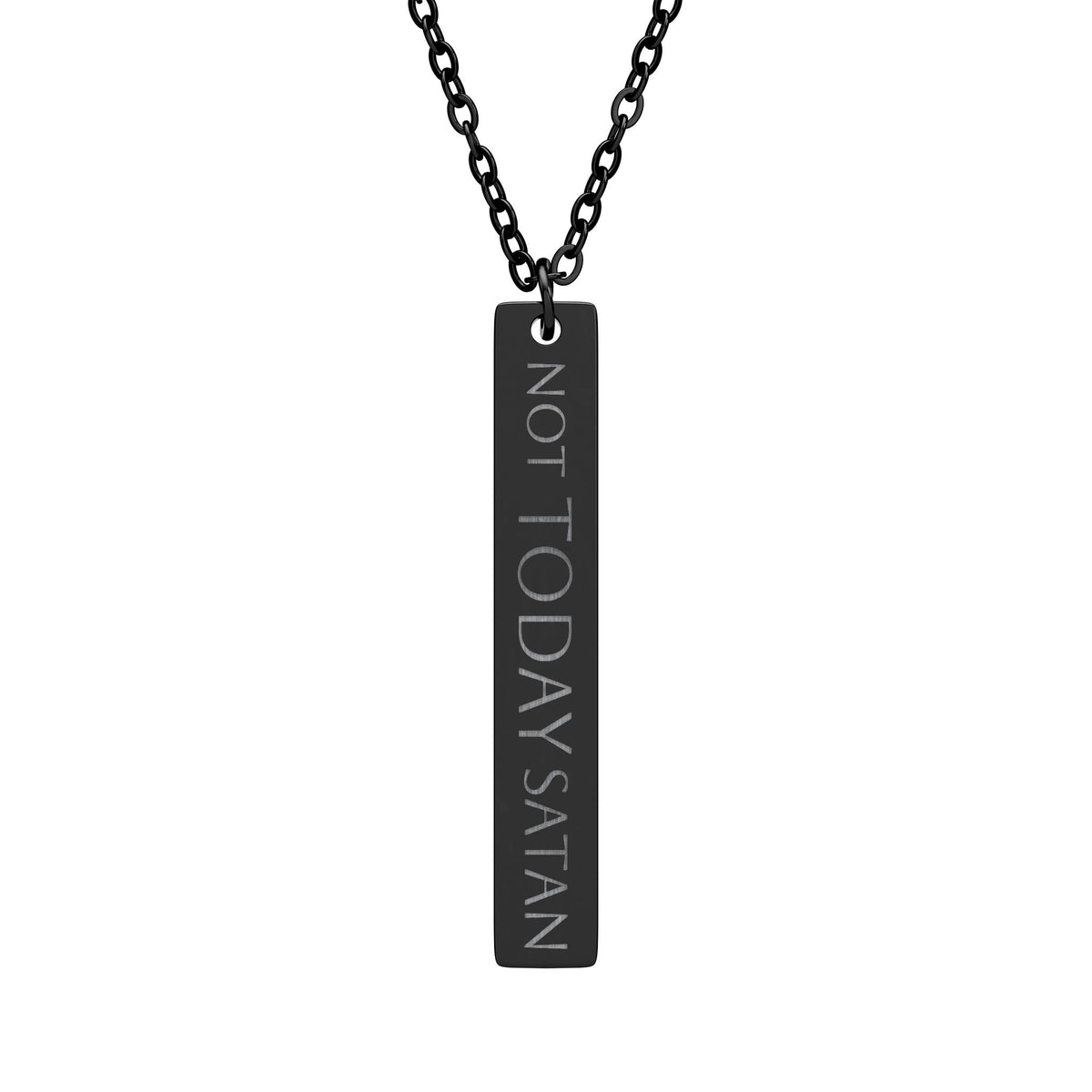 Not Today Satan Necklace