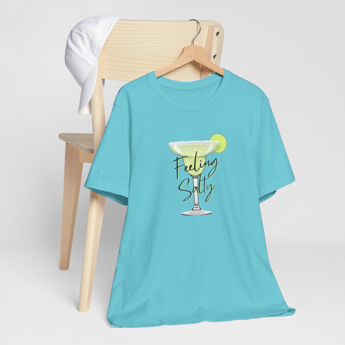 Feeling Salty Margarita Tee | Fun Summer Shirt, Cocktail Lover Gift, Unisex Party Wear, Casual Beach Outfit
