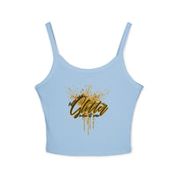 Sparkling Glitter Women's Tank Top, Summer Vibes, Casual Wear, Party Outfit, Gift Idea, Festival Fashion