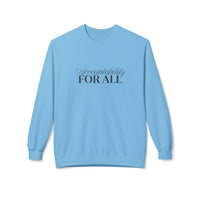 Accountability For All Crewneck Sweatshirt — Inclusive Message Crew Sweatshirt