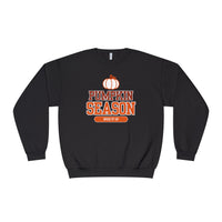 Pumpkin Season Crew Neck, Fall Sweatshirt, Halloween Apparel, Cozy Sweatshirt, Autumn Fashion, Seasonal Gift Idea