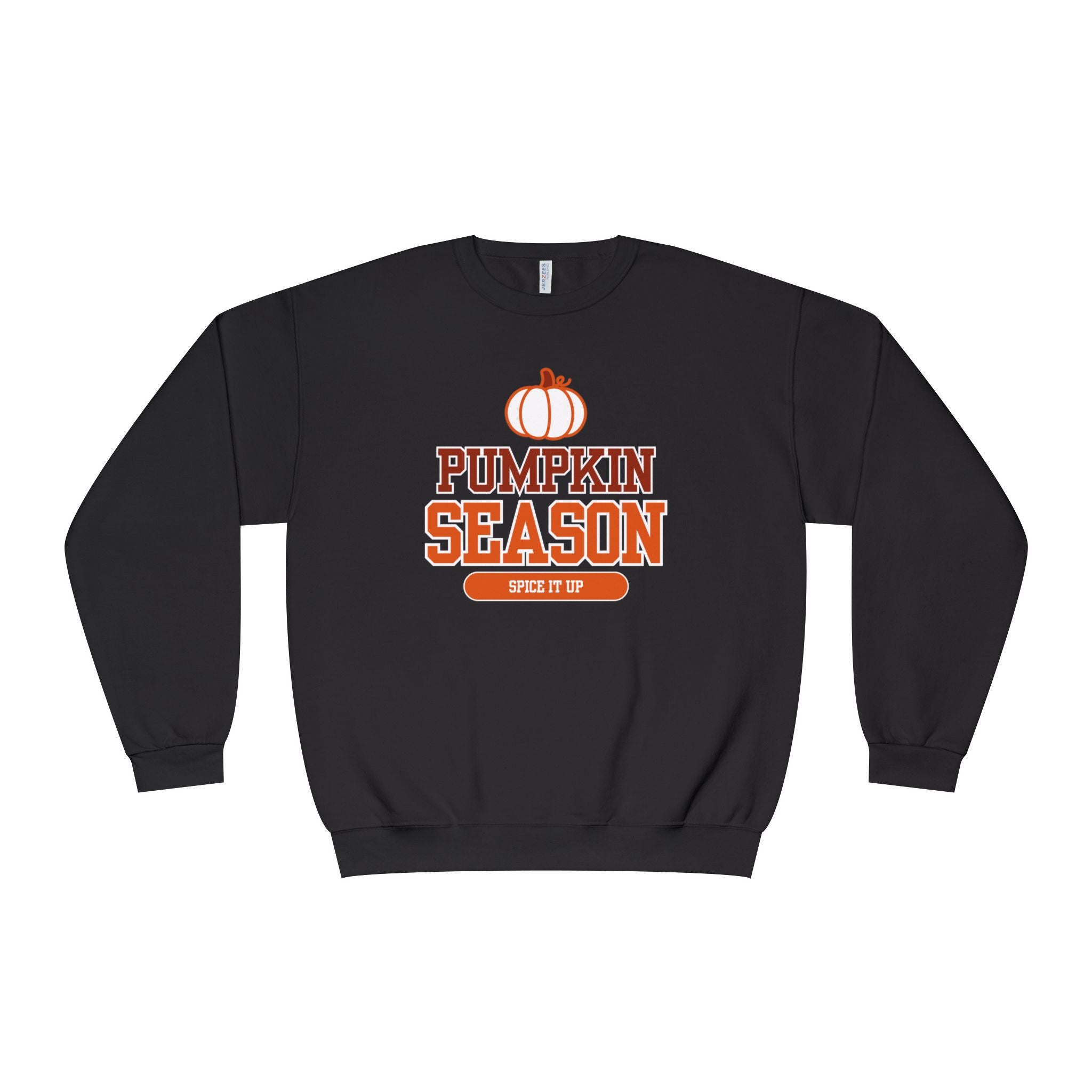 Pumpkin Season Crew Neck, Fall Sweatshirt, Halloween Apparel, Cozy Sweatshirt, Autumn Fashion, Seasonal Gift Idea