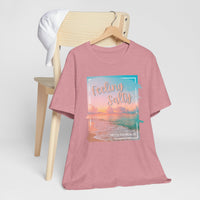 Feeling Salty Unisex T-Shirt, Beach Vibe Tee, Summer Casual Wear, Vacation Gift, Ocean Lover Apparel