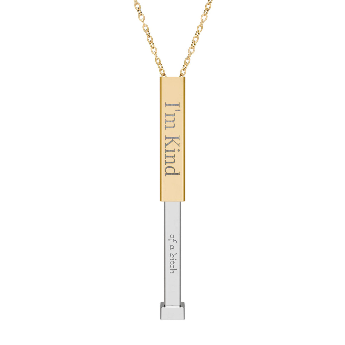 I'm Kind of a Bitch Necklace