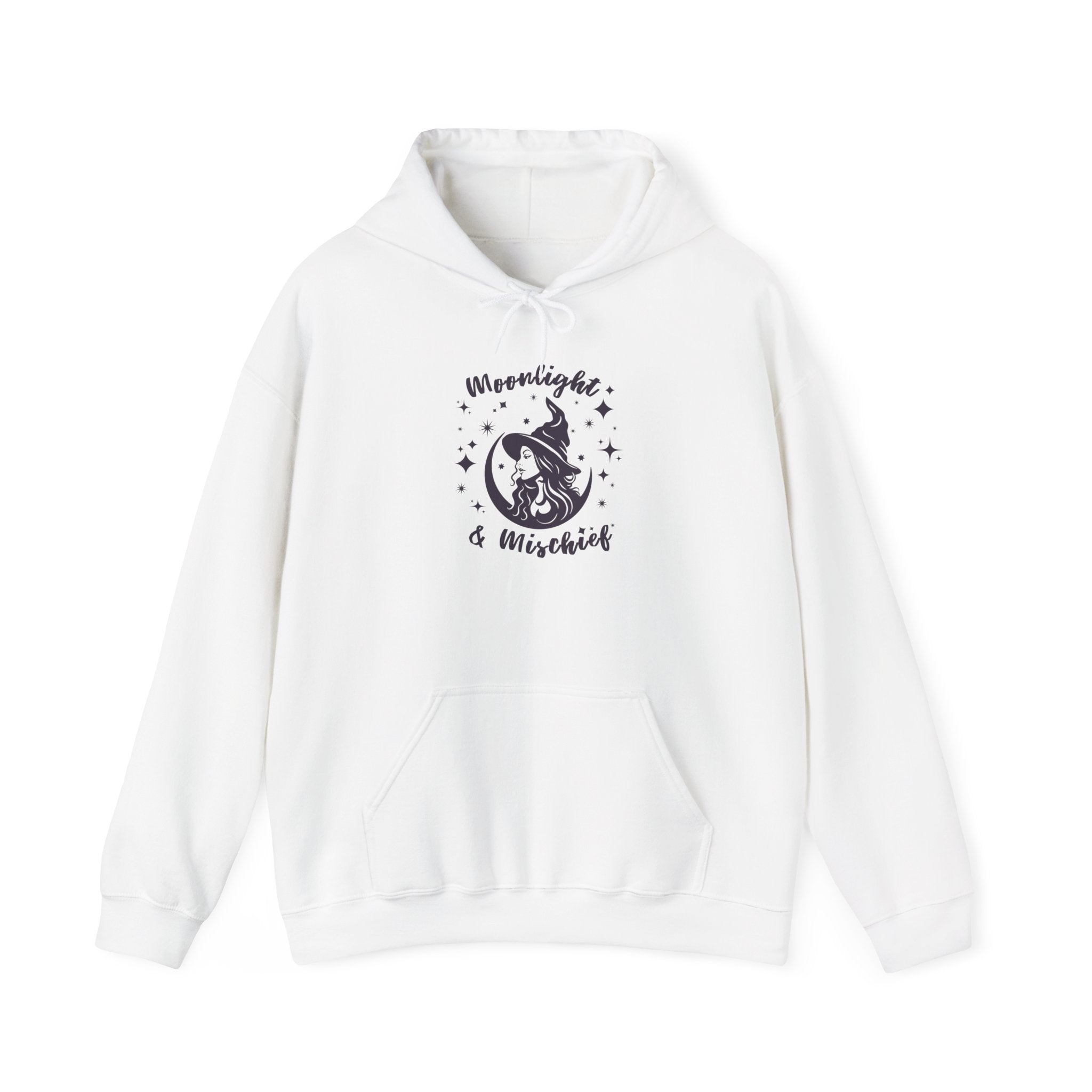 Moonlight & Mischief Unisex Hoodie - Cozy Gift for Nature Lovers, Witchy Apparel, Autumn Fashion, Perfect for Any Occasion