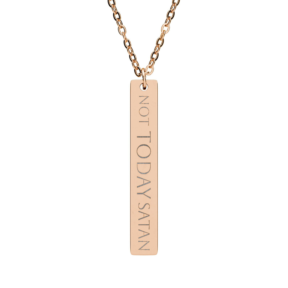 Not Today Satan Necklace
