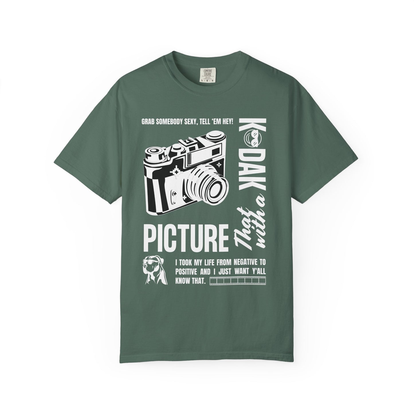 Kodak Picture T‑Shirt — Retro Photography Graphic Tee