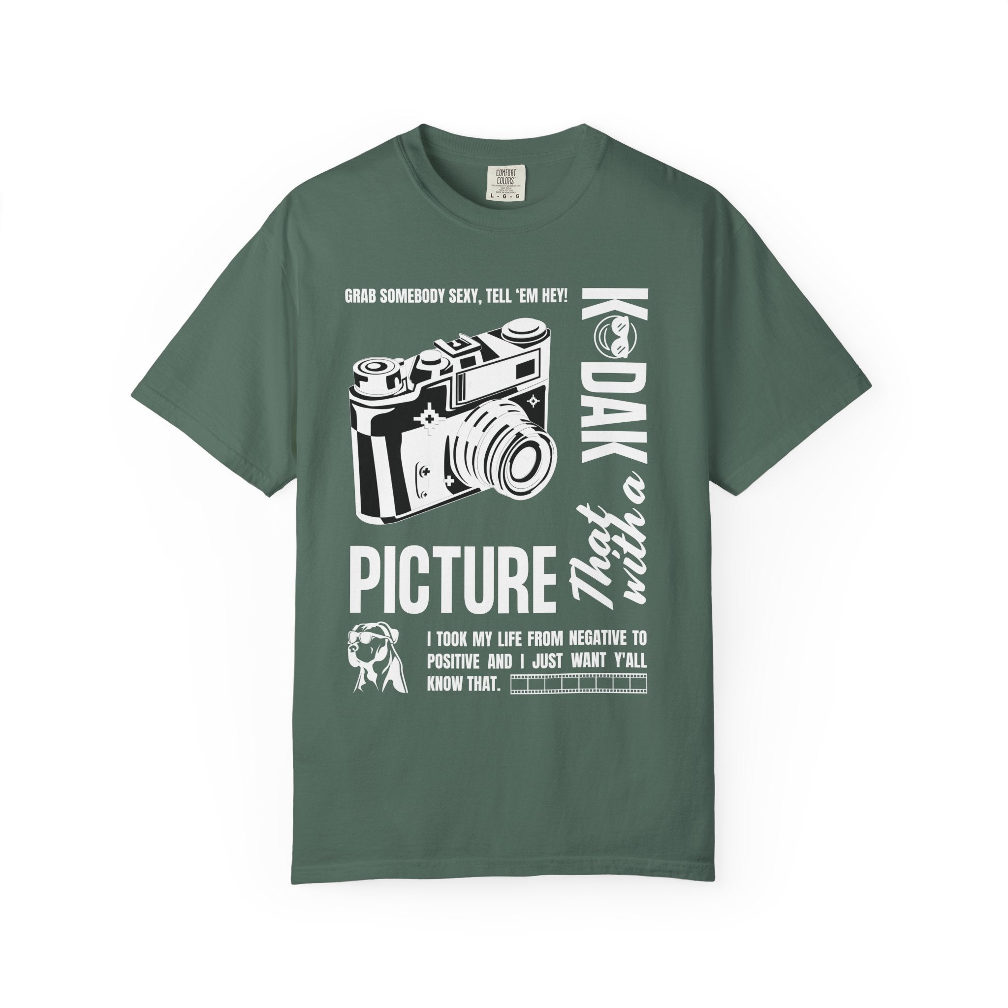 Kodak Picture T‑Shirt — Retro Photography Graphic Tee