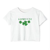 Leprec*nt Cropped Tee — Funny St. Patrick’s Day Festival Crop Top