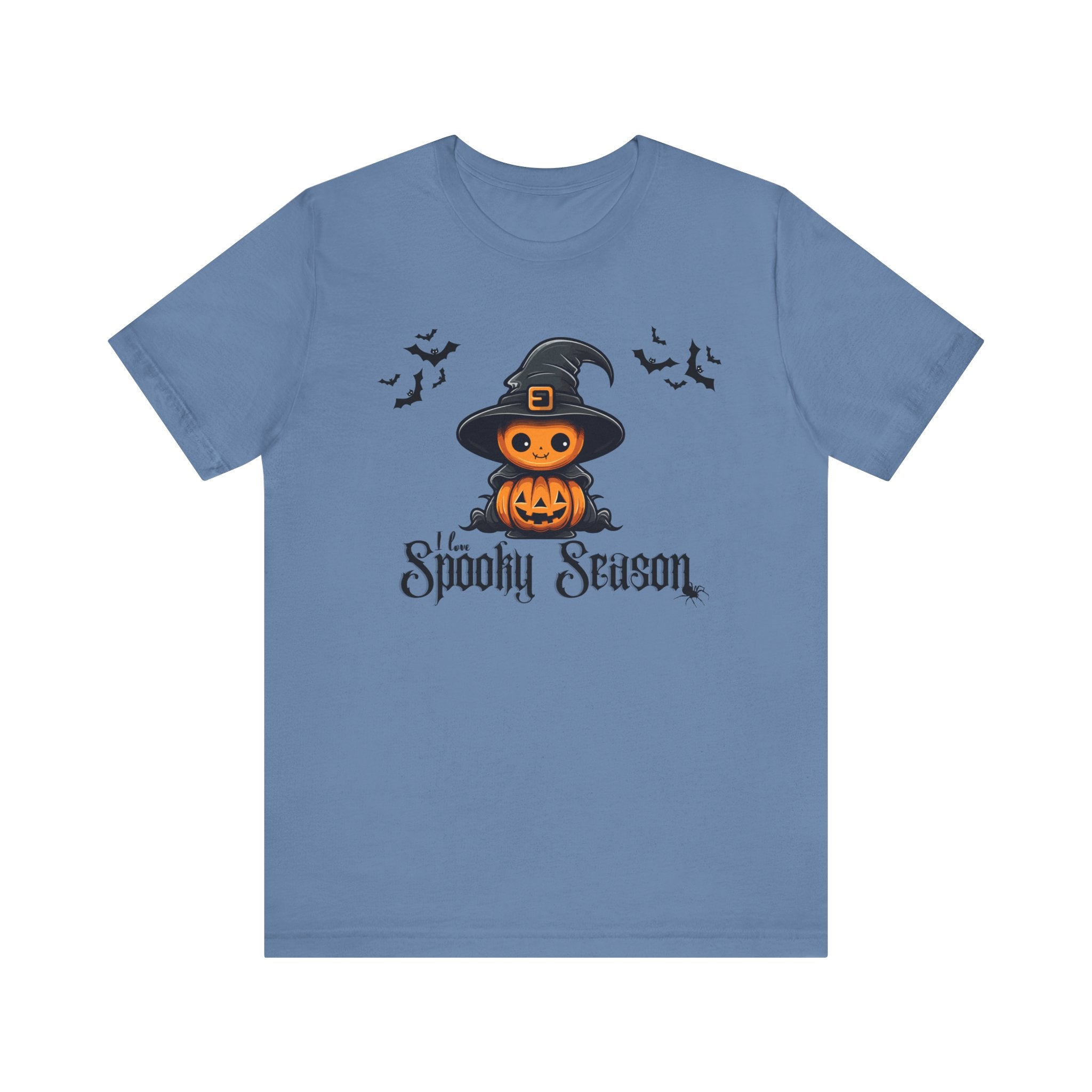 I love Spooky Season Tee, Unisex T-Shirt for Halloween, Fall Festival Shirt, Ghosts & Ghouls Merchandise, Pumpkin Apparel