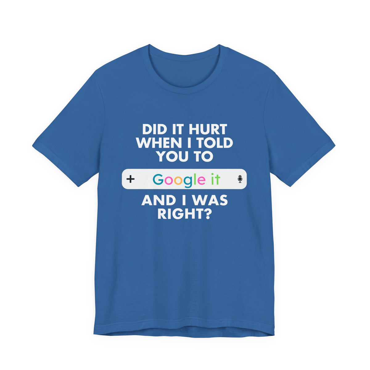 Google It Search Bar Tee