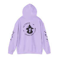 I'm A Witch Hoodie - Perfect for Halloween, Cozy Sweatshirt, Unisex Hoodie, Witch Outfit, Casual Gift