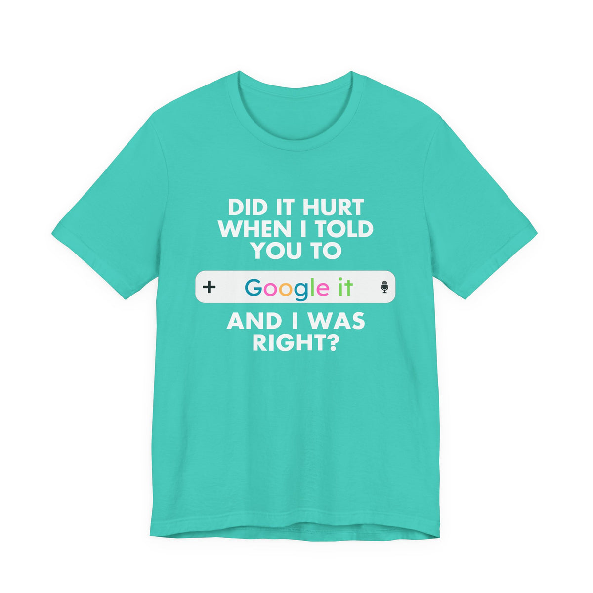 Google It Search Bar Tee