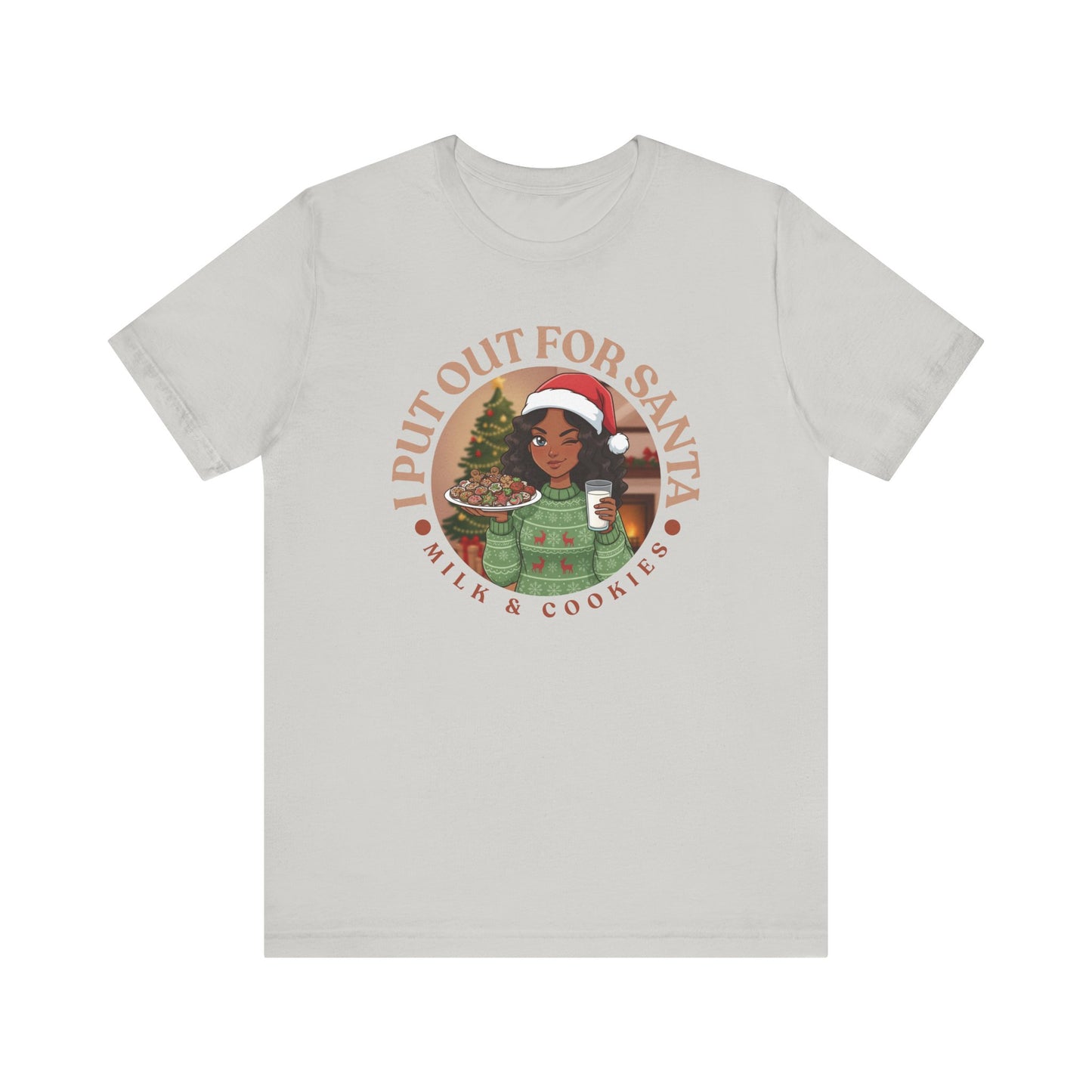 I Put Out for Santa Christmas Tee V1