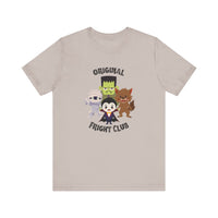 Fright Club Halloween Graphic Tee - Original Fright Club, Spooky Costume Shirt, Kids and Adults, Halloween Party, Ghosts and Ghouls