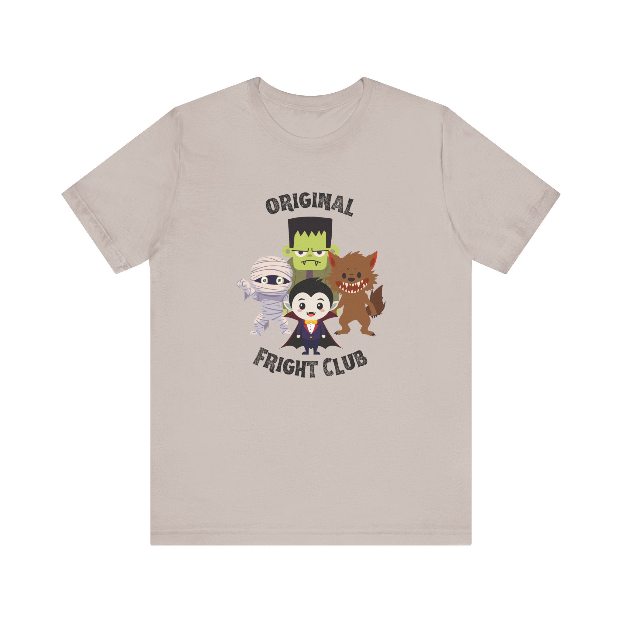 Fright Club Halloween Graphic Tee - Original Fright Club, Spooky Costume Shirt, Kids and Adults, Halloween Party, Ghosts and Ghouls