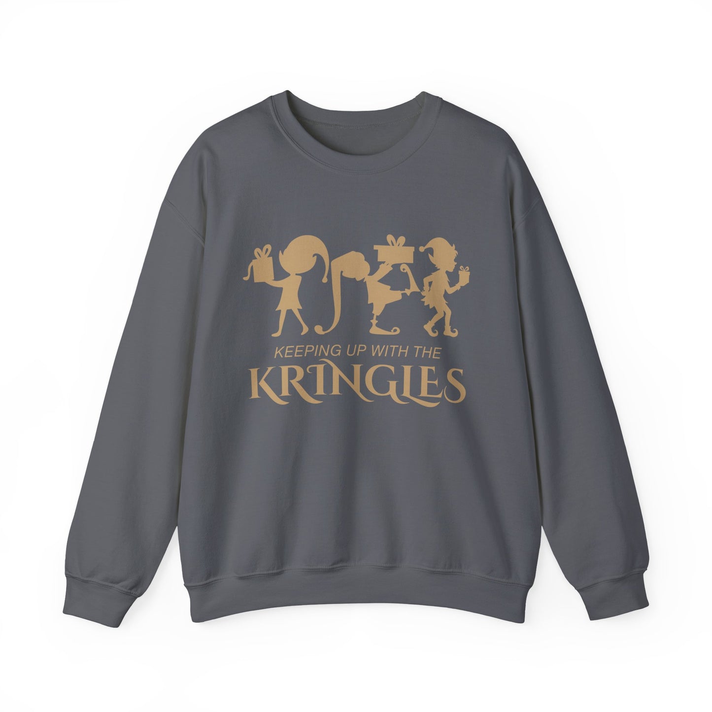 Keeping Up With the Kringles Holiday Crewneck Sweatshirt