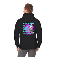 "Some Things Are Better Left Alone" Graphic Pullover - Skull Hoodie