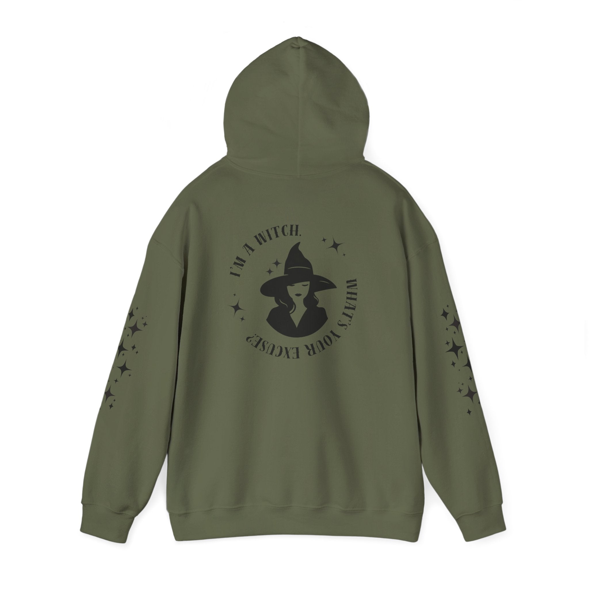 I'm A Witch Hoodie - Perfect for Halloween, Cozy Sweatshirt, Unisex Hoodie, Witch Outfit, Casual Gift