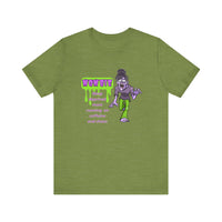 Funny Mombie T-Shirt: Sleep Deprived Mom Running on Caffeine and Chaos, Unisex Tee, Gift for Moms, Parent Humor Shirt