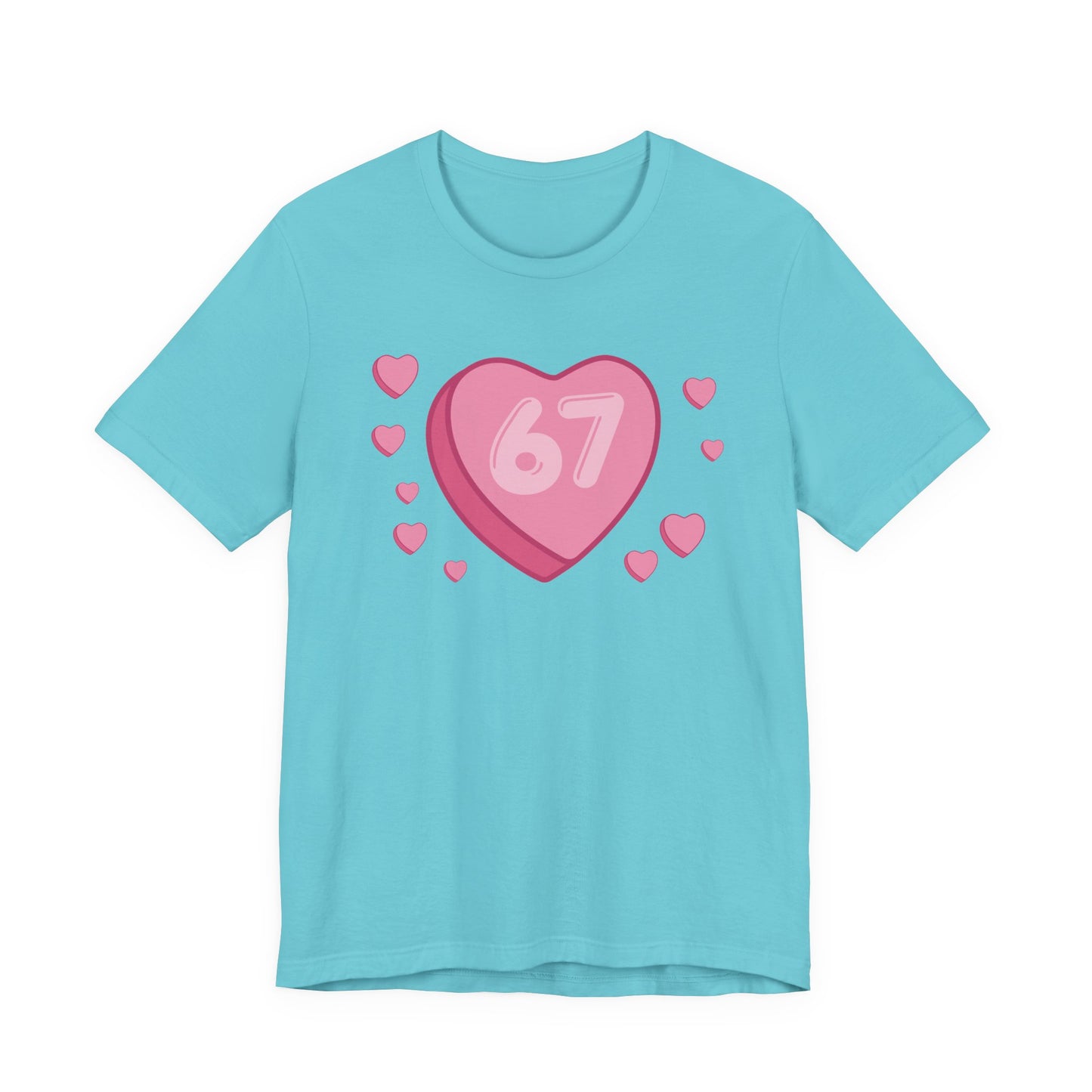 Heart Candy '67' T-Shirt — Conversation Heart Valentine Tee