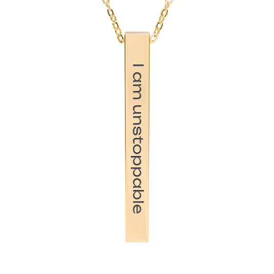 I am unstoppable - unless there's wine Pendant