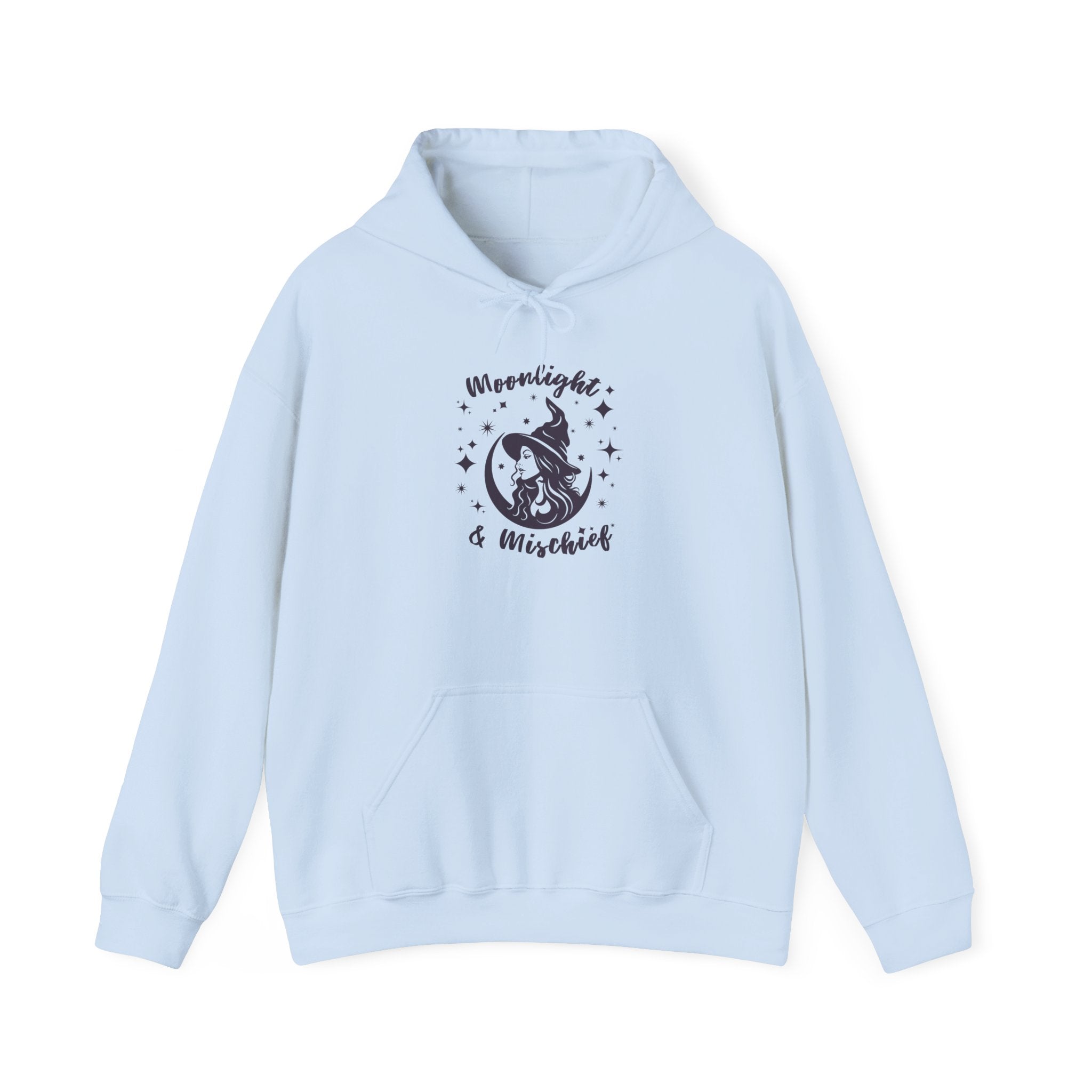 Moonlight & Mischief Unisex Hoodie - Cozy Gift for Nature Lovers, Witchy Apparel, Autumn Fashion, Perfect for Any Occasion