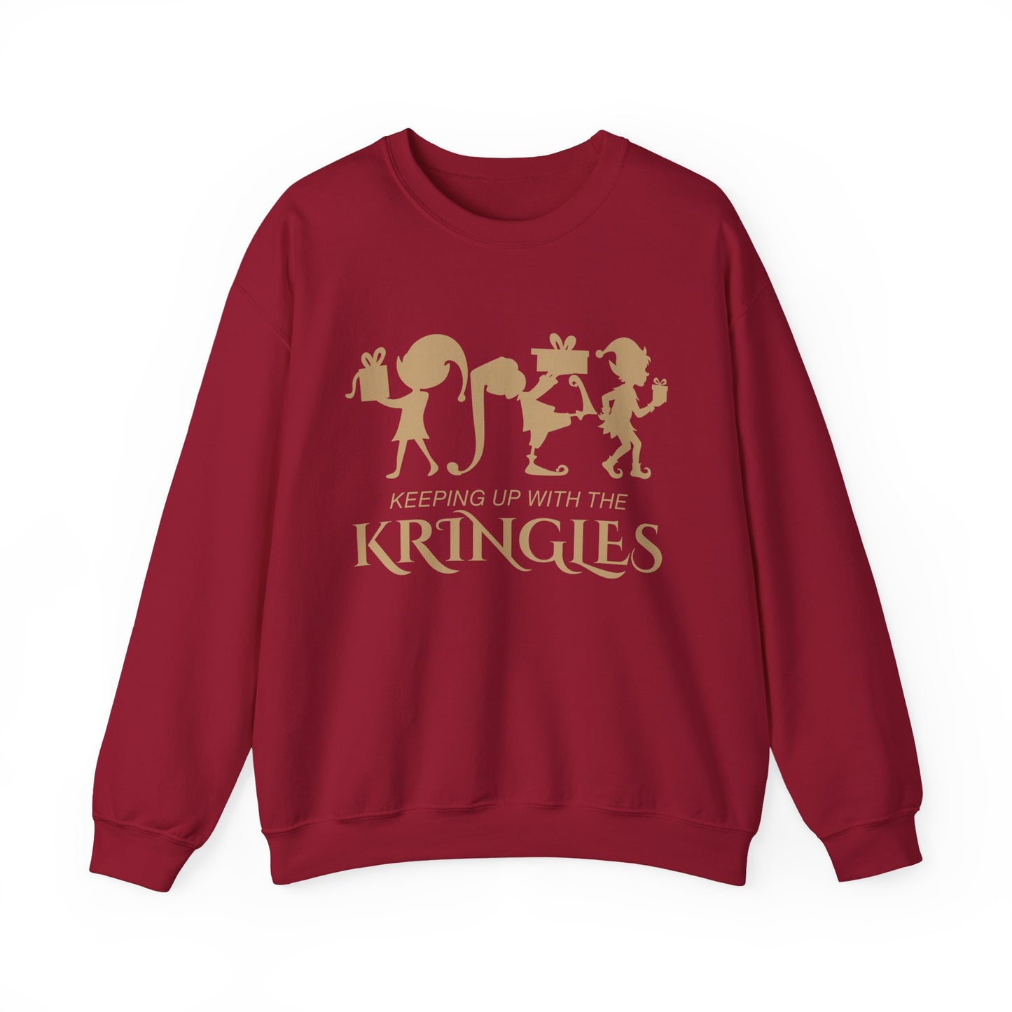 Keeping Up With the Kringles Holiday Crewneck Sweatshirt