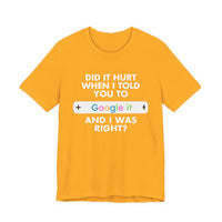 Google It Search Bar Tee