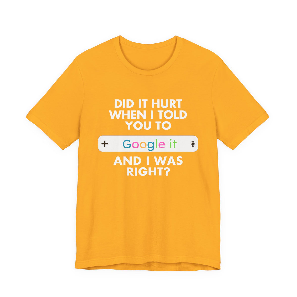 Google It Search Bar Tee
