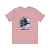 Moon's Out Broom's Out, Suns Out Guns Out, Witch Shirt, Unisex Halloween Tee