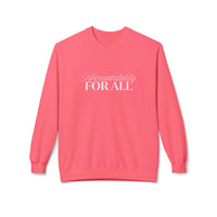 Accountability For All Crewneck Sweatshirt — Inclusive Message Crew Sweatshirt