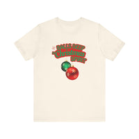 Balls Deep Christmas Spirit Tee — Funny Adult Holiday T-Shirt with Ornaments