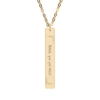 Bitch You Got This Necklace