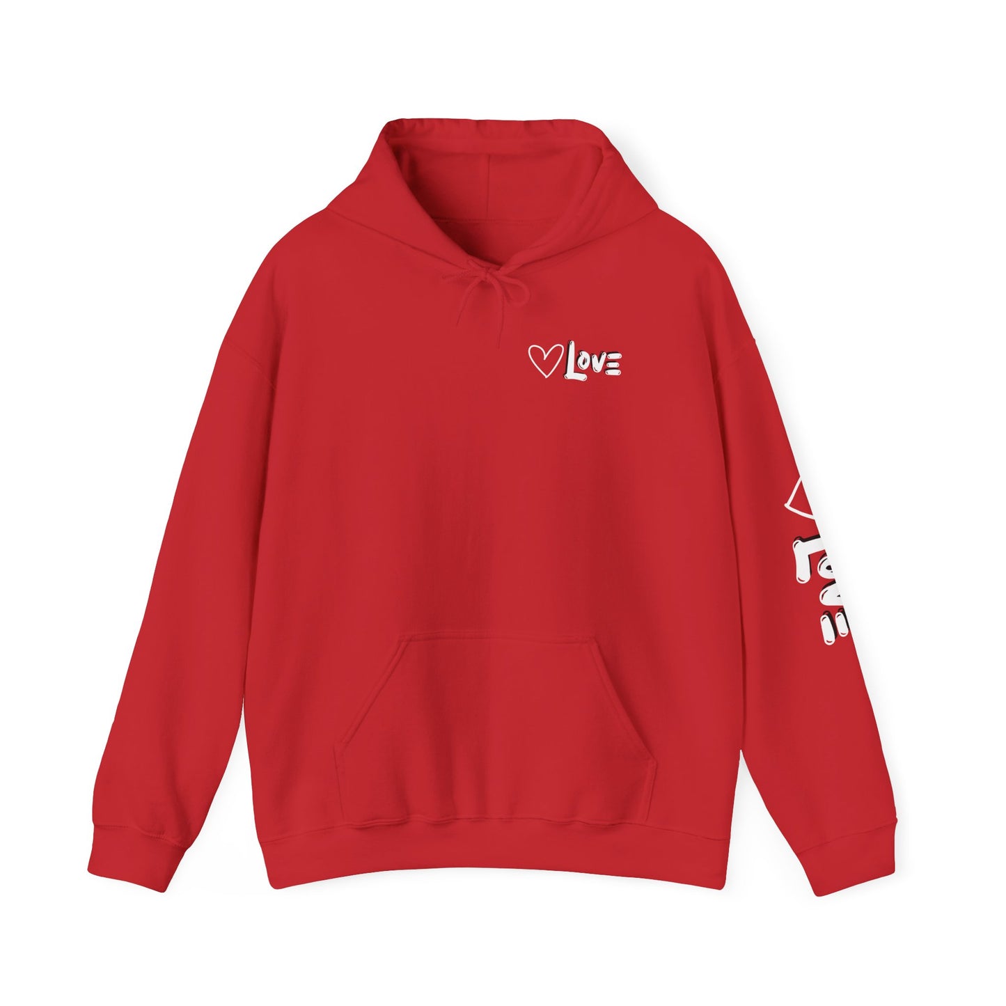 Snacks Are My Love Language Hoodie — Cute Valentine’s Graphic Pullover