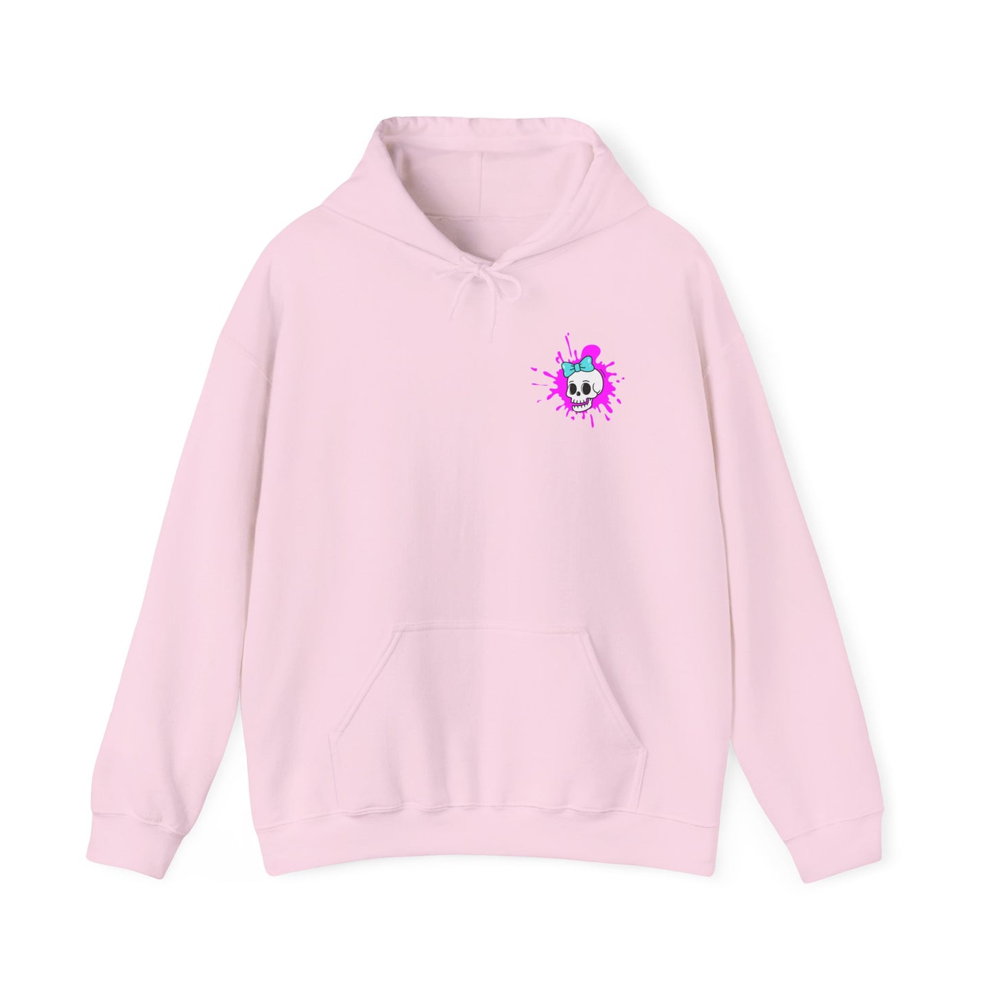 "Some Things Are Better Left Alone" Graphic Pullover - Skull Hoodie