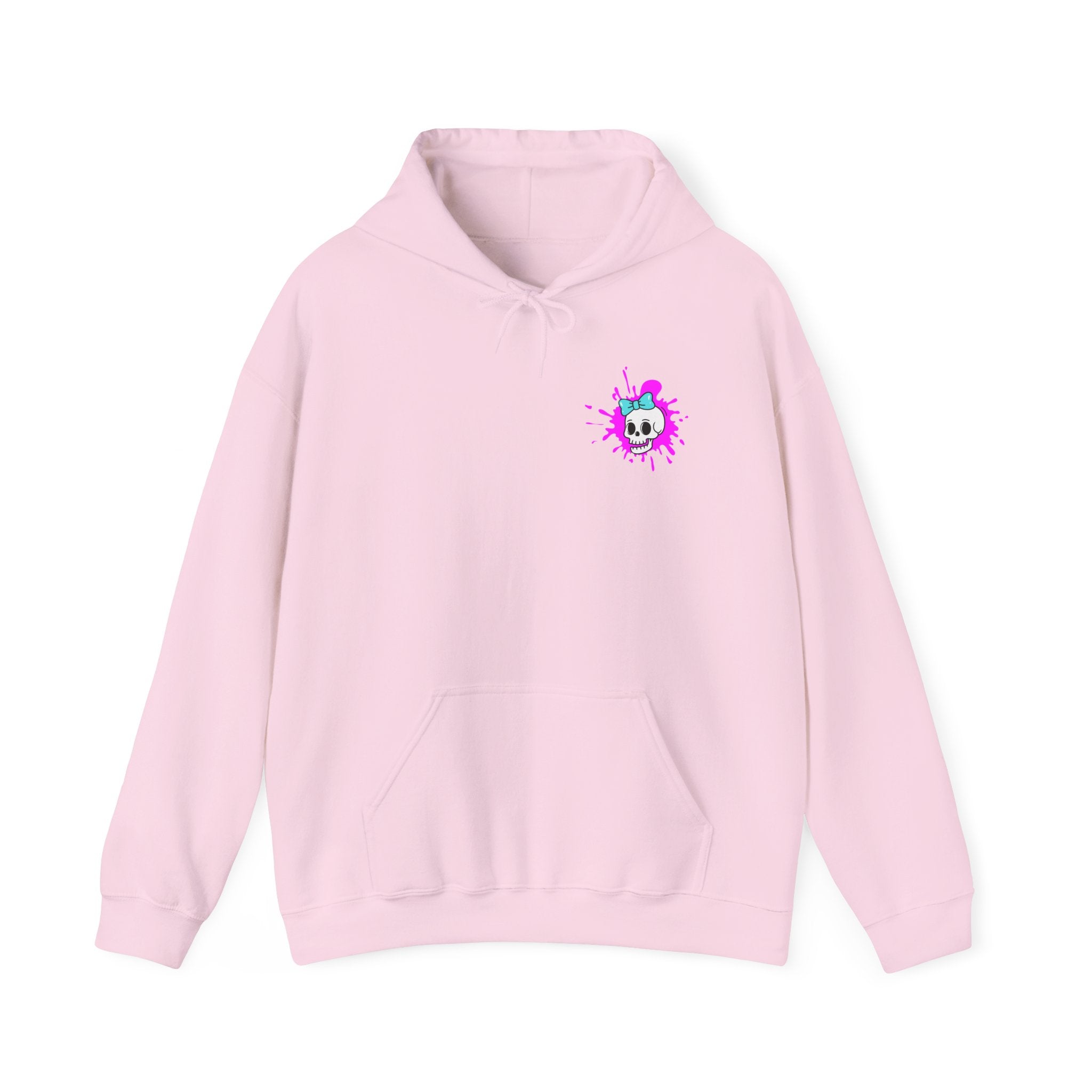 "Some Things Are Better Left Alone" Graphic Pullover - Skull Hoodie