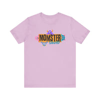 Momster Squad Tee - Fun Unisex Jersey Short Sleeve Shirt, Ultimate Mom Gift, Halloween Tee, Cute Family